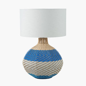 Designers Guild - Brera rattan large table lamp in three colours