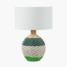 Carica l&#39;immagine nel visualizzatore di Gallery, Designers Guild - Brera rattan small table lamp in three colours
