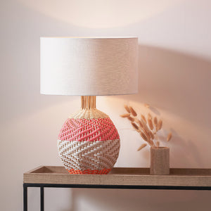 Designers Guild - Brera rattan small table lamp in three colours