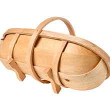 Load image into Gallery viewer, Traditional wooden harvest trug in two sizes
