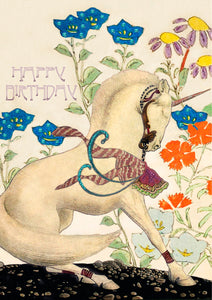 Unicorn - Birthday card