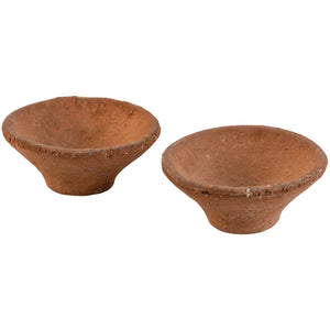 Terracotta pinch pot