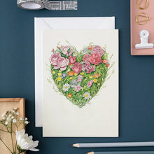 Load image into Gallery viewer, The Grass Heart - greeting card
