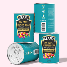 Load image into Gallery viewer, Jelly Bean Birthday Tin, my fave human bean gift

