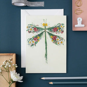 The Dragonfly - greeting card