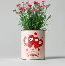 Load image into Gallery viewer, Seeds of Love. Eco grow your Own plant, gardening kit.
