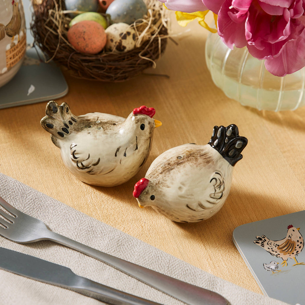 Salt & Pepper Shaker Set - Hen House