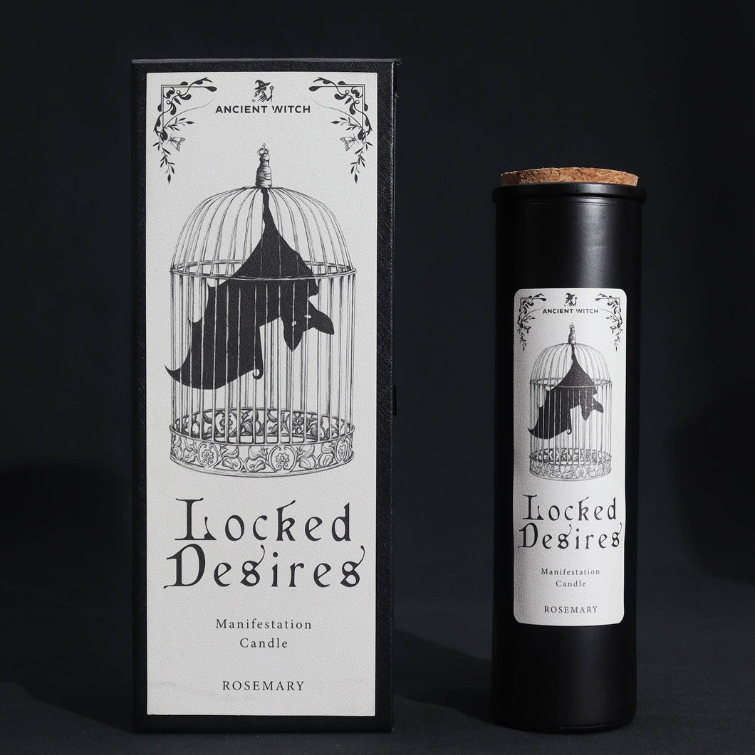 Locked Desires - scented ritual candle