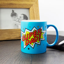 Load image into Gallery viewer, personalised Superdad mug

