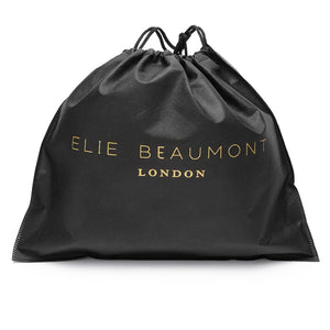 Personalised Elie Beaumont blush pink bag with Camouflage strap