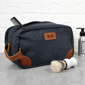 Personalised deluxe denim wash Bag