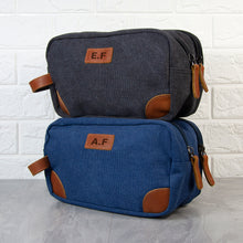 Load image into Gallery viewer, Personalised deluxe denim wash Bag
