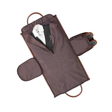 Load image into Gallery viewer, Personalised Monogrammed vegan leather garment bag
