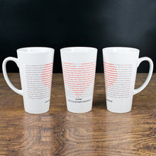 Afbeelding in Gallery-weergave laden, &quot;I Love You&quot; In every language latte mug
