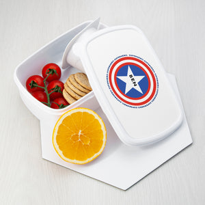 Personalised kids superhero lunch box