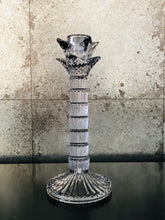 Load image into Gallery viewer, Large smoked grey candlestick
