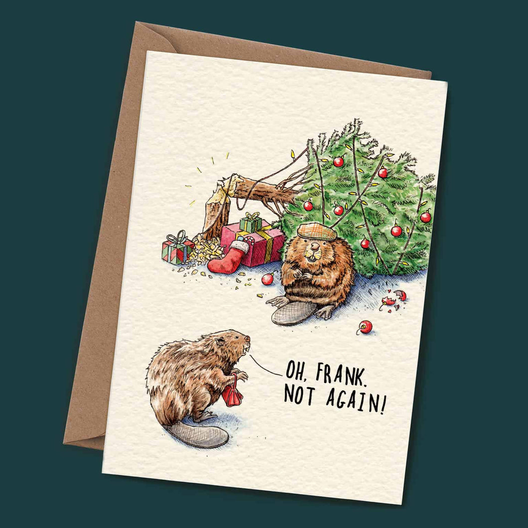 The beavers - Christmas card