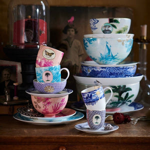 Heritage from Pip Studio, pink plate