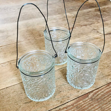 Load image into Gallery viewer, Mini tealight glass lantern
