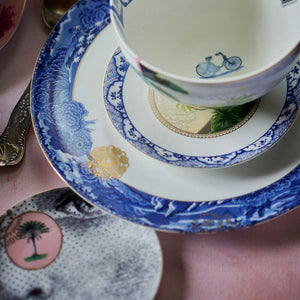 Heritage from Pip Studio, butterfly blue plate