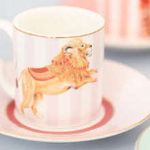 Load image into Gallery viewer, Yvonne Ellen set of four animal espresso cups &amp; saucers
