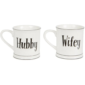 Hubby & Wifey mugs