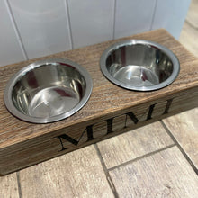 Load image into Gallery viewer, Personalised pet feeding station
