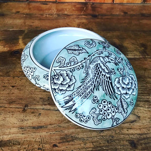 Oriental Style lidded bowl