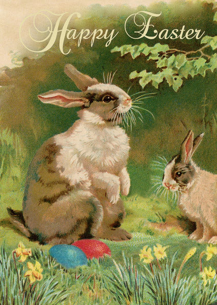 Easter bunnies - Easter card