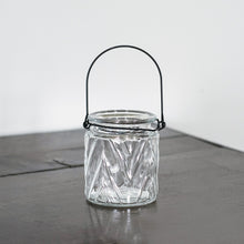 Load image into Gallery viewer, Tealight glass lanterns set of six
