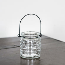 Indlæs billede til gallerivisning Tealight glass lanterns set of six
