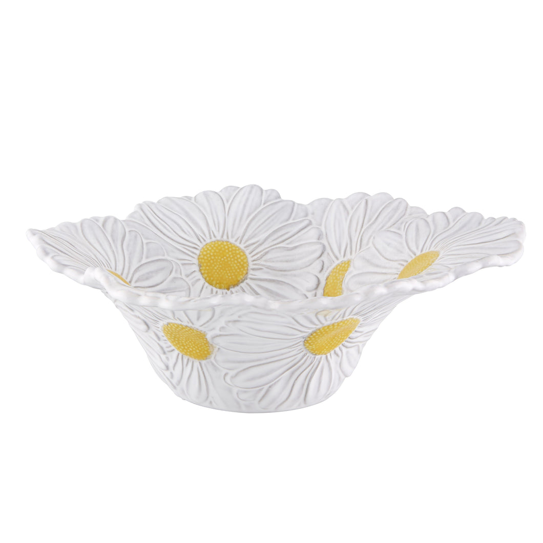 Bordallo Pinheiro - Maria Flor daisy serving bowl