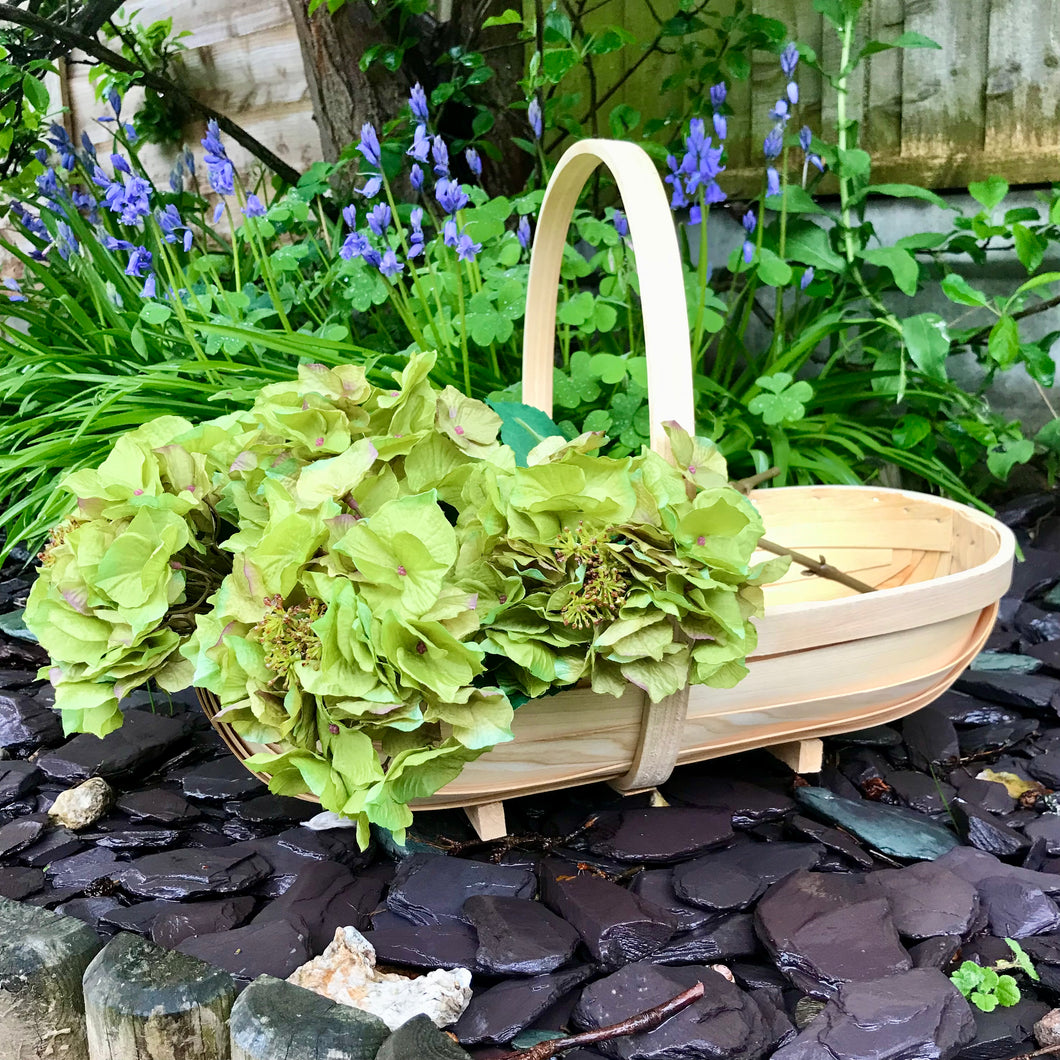 Traditional Suffolk garden trug