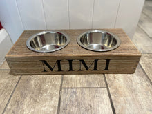 Load image into Gallery viewer, Personalised pet feeding station
