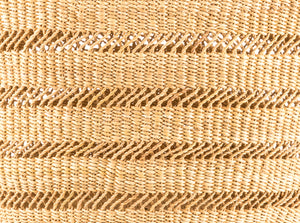 Bolga market basket woven from elephant grass