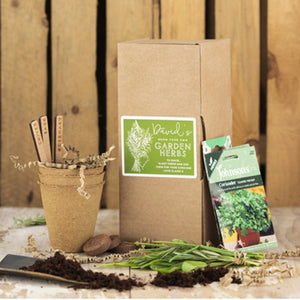 Herb seed box kit