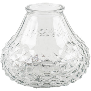 Salsa glass vase